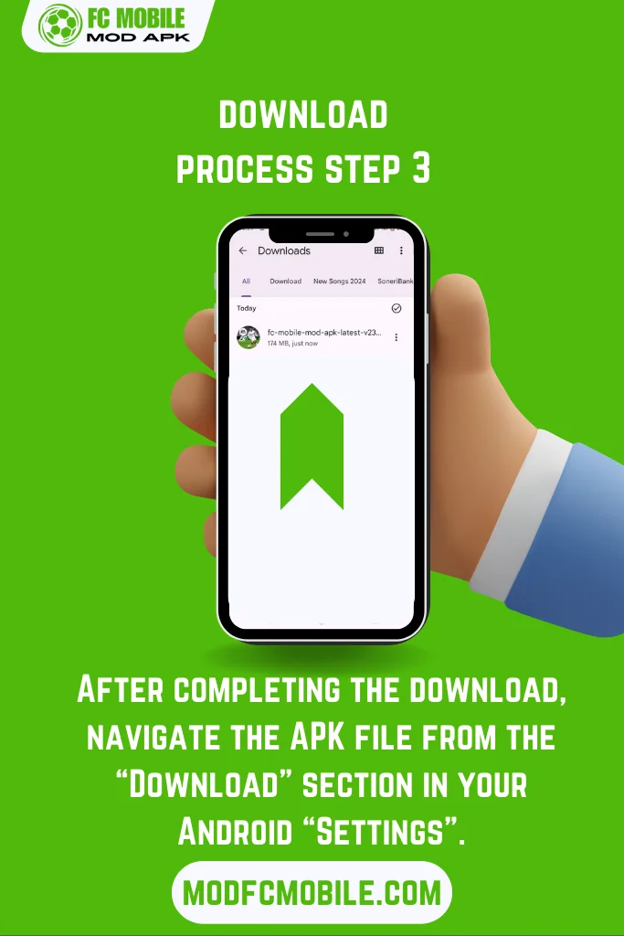 FC Mobile MOD APK Game Download Process Step 3